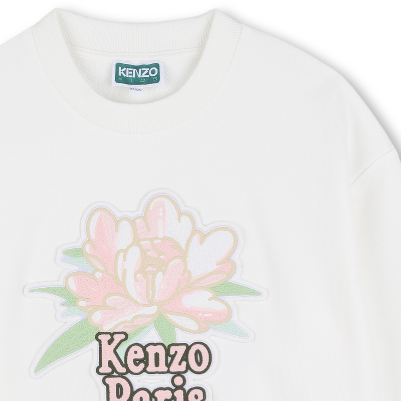 SUDADERA FLEECE KENZO KIDS 
                        NI&Ntilde;A