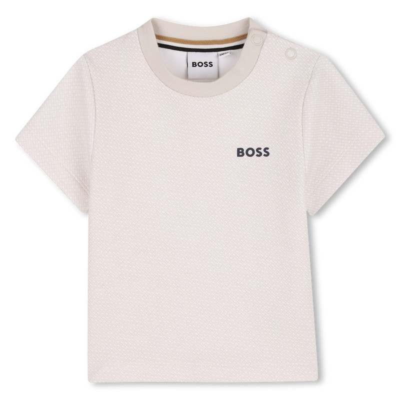 CAMISETA DE MANGA CORTA BOSS 
                        NI&Ntilde;O
