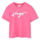 Camiseta de manga corta HUGO 
                    NI&Ntilde;A