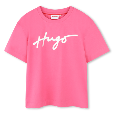 Camiseta de manga corta HUGO NI&Ntilde;A
