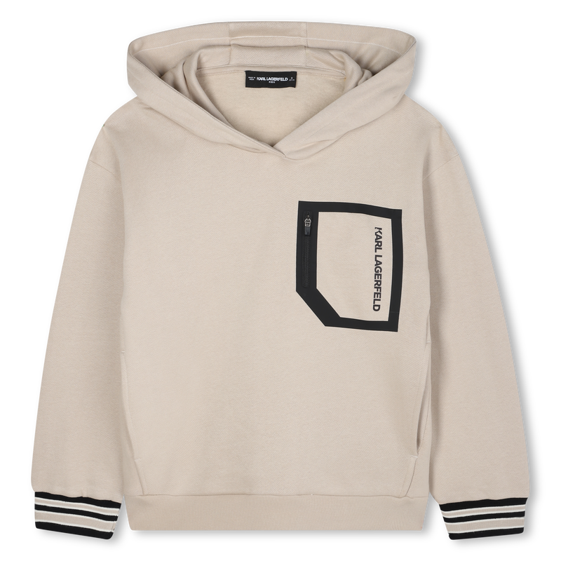 Sudadera con capucha KARL LAGERFELD KIDS 
                        NI&Ntilde;O