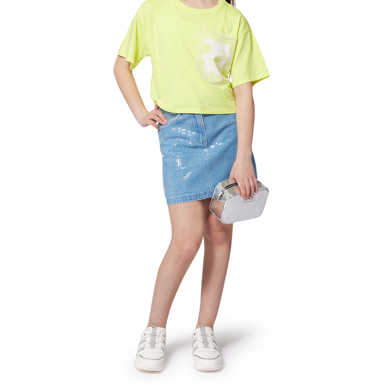 Camiseta ancha de manga corta DKNY 
                        NI&Ntilde;A