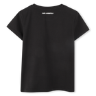 Camiseta de manga corta KARL LAGERFELD KIDS 
                    NI&Ntilde;A
