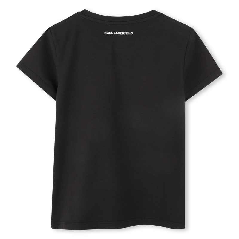 Camiseta de manga corta KARL LAGERFELD KIDS 
                        NI&Ntilde;A