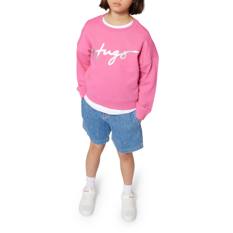 Bermudas vaqueras HUGO 
                        NI&Ntilde;A