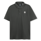 Polo liso con logo en el pecho, TILA, hi-res