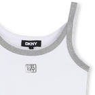 Camiseta de tirantes con ilustraci&oacute;n DKNY 
                    NI&Ntilde;A