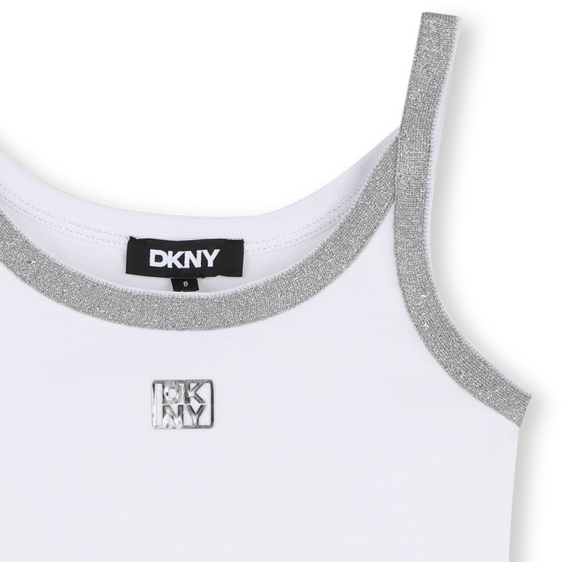 CAMISETA DE TIRANTES CON ILUSTRACI&Oacute;N DKNY 
                        NI&Ntilde;A