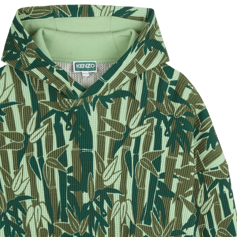 SUDADERA CON CAPUCHA KENZO KIDS 
                        NI&Ntilde;O