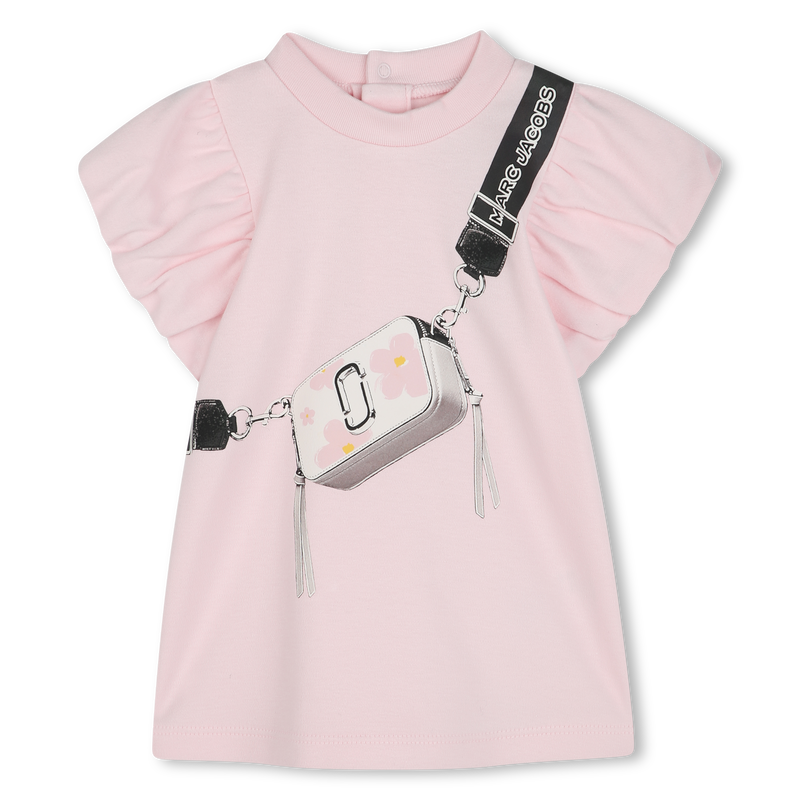 Vestido algod&oacute;n de manga corta MARC JACOBS 
                        UNISEXO