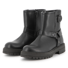 Botas biker de piel de vacuno DKNY 
                    NI&Ntilde;A