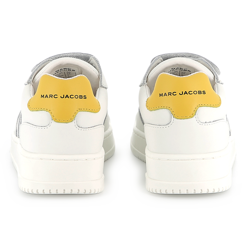 Zapatillas de cuero con velcro MARC JACOBS 
                        NI&Ntilde;O