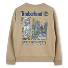 Sudadera de mulet&oacute;n TIMBERLAND 
                    NI&Ntilde;O