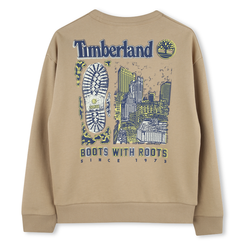 Sudadera de mulet&oacute;n TIMBERLAND 
                        NI&Ntilde;O