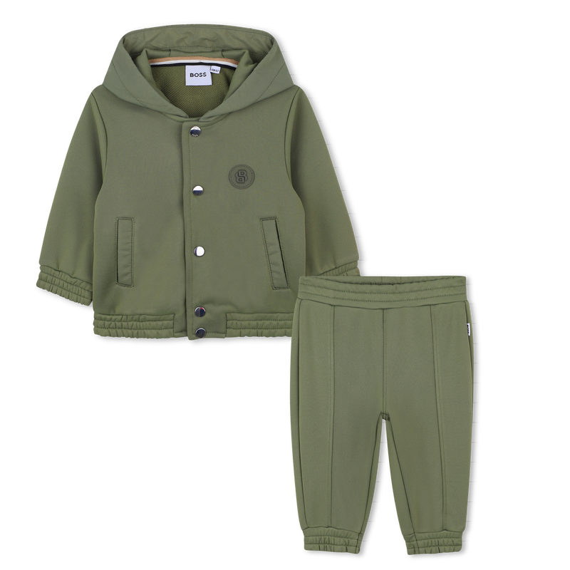 Conjunto de c&aacute;rdigan y pantalones BOSS 
                        NI&Ntilde;O