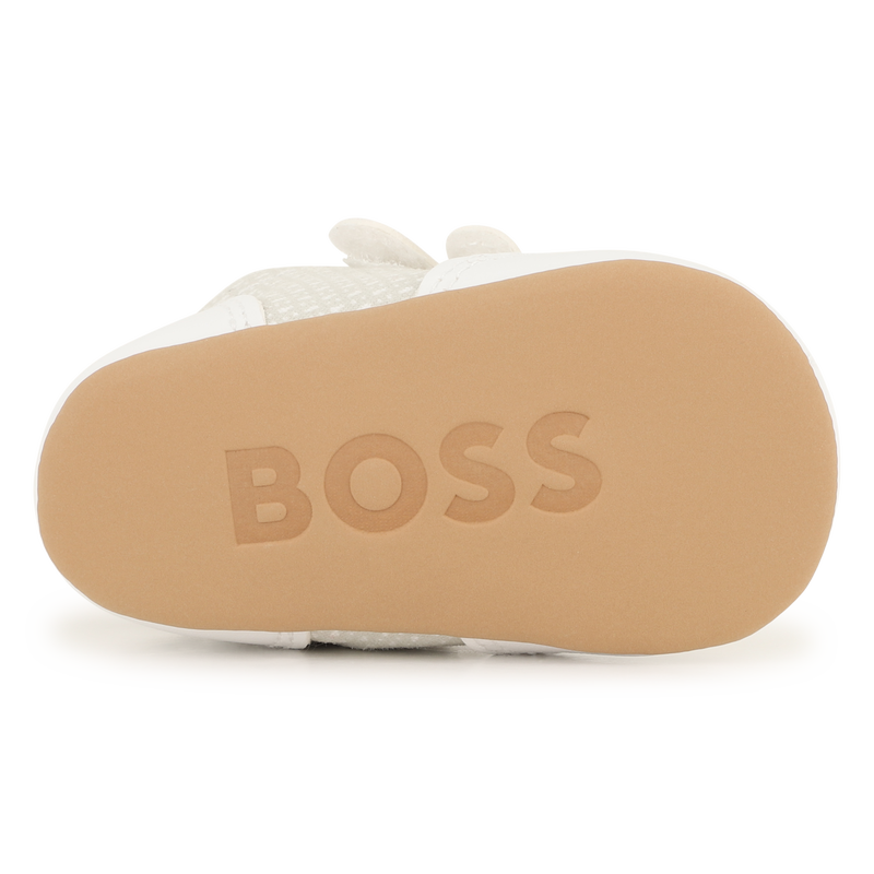 ZAPATILLAS DE PIEL DE OVEJA BOSS 
                        NI&Ntilde;O