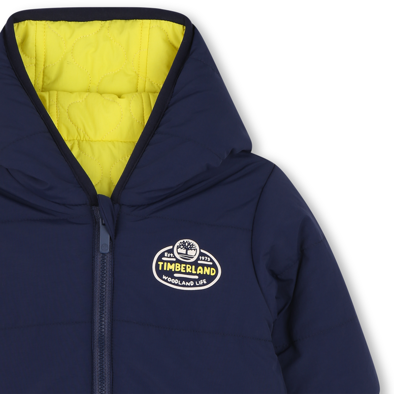 Plum&iacute;fero reversible con capucha c&aacute;lida TIMBERLAND 
                        NI&Ntilde;O