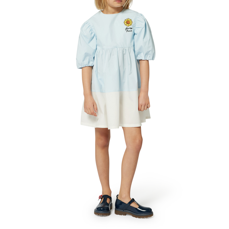 Vestido bicolor acampando KENZO KIDS 
                        NI&Ntilde;A
