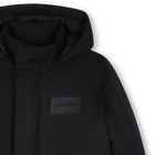 Parka con capucha KARL LAGERFELD KIDS 
                    NI&Ntilde;O