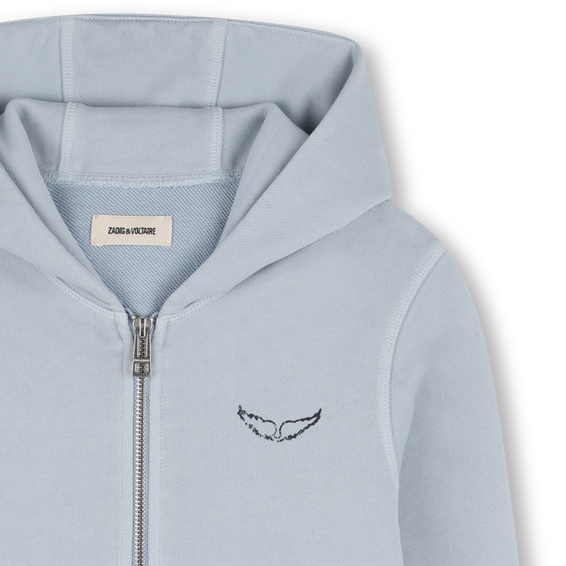 SUDADERA CON CAPUCHA ZADIG & VOLTAIRE 
                        NI&Ntilde;O