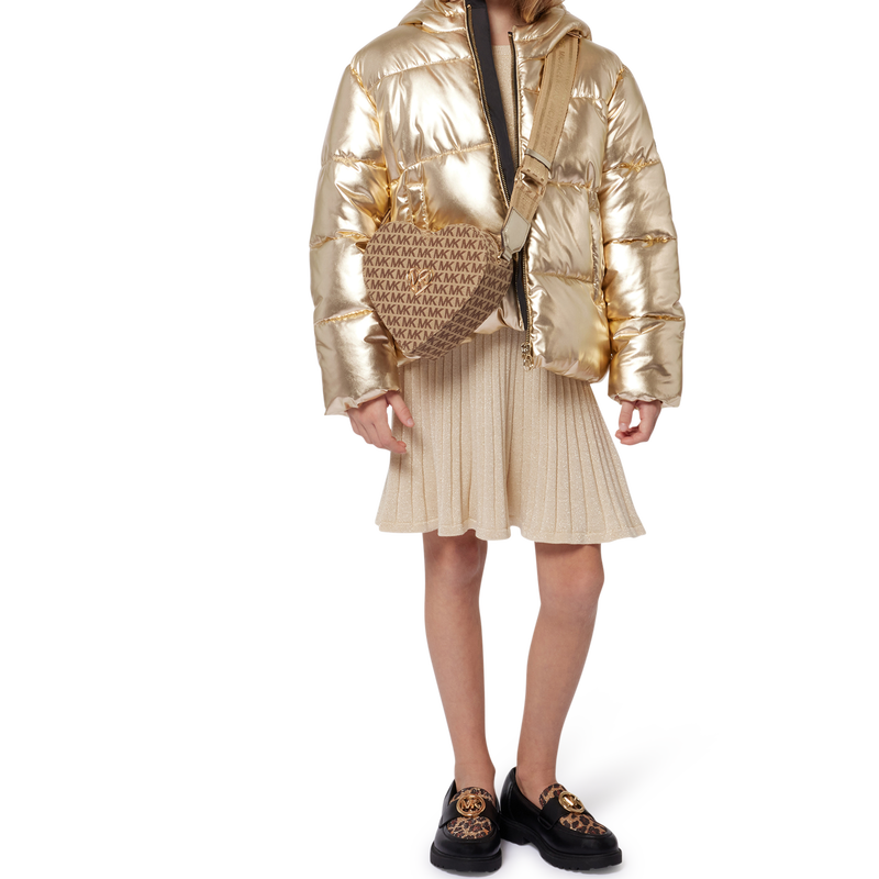 Plumas con capucha MICHAEL KORS 
                        NI&Ntilde;A