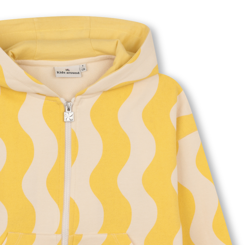 SUDADERA CON CAPUCHA CON CREMALLERA KIDS AROUND 
                        NI&Ntilde;O