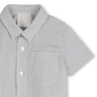 Conjunto de camisa y pantal&oacute;n corto GIVENCHY 
                    NI&Ntilde;O