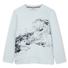 Camiseta de manga larga, AZUL CIELO, hi-res