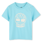Camiseta de manga corta, AZUL, hi-res