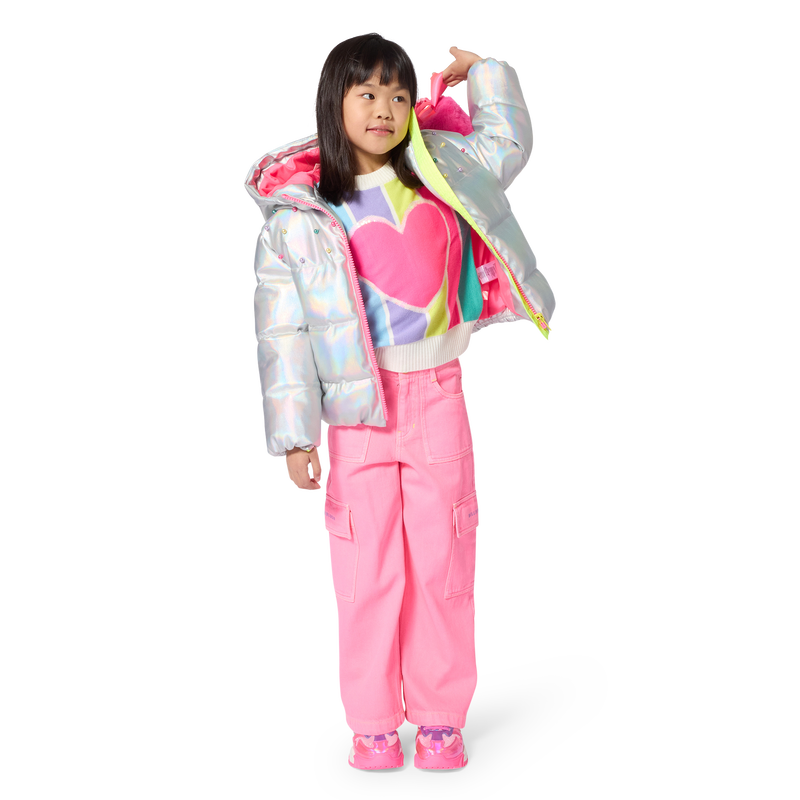 Chaqueta acolchada con capucha BILLIEBLUSH 
                        NI&Ntilde;A