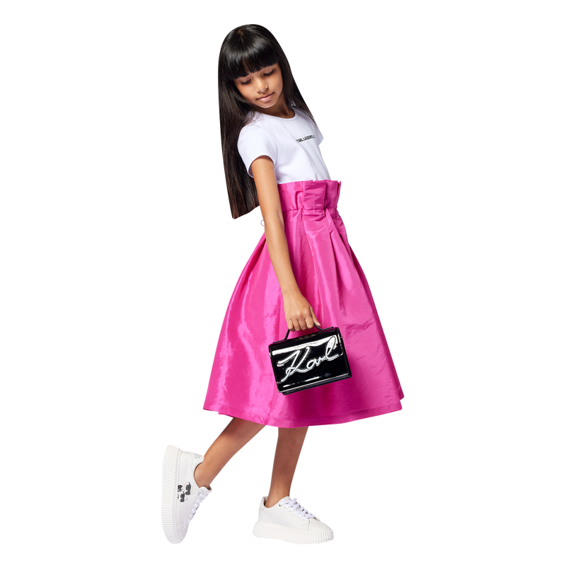Bolso ajustable con imanes KARL LAGERFELD KIDS 
                        NI&Ntilde;A