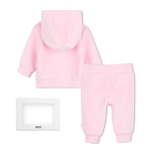 Conjunto de c&aacute;rdigan y pantal&oacute;n BOSS 
                    NI&Ntilde;A