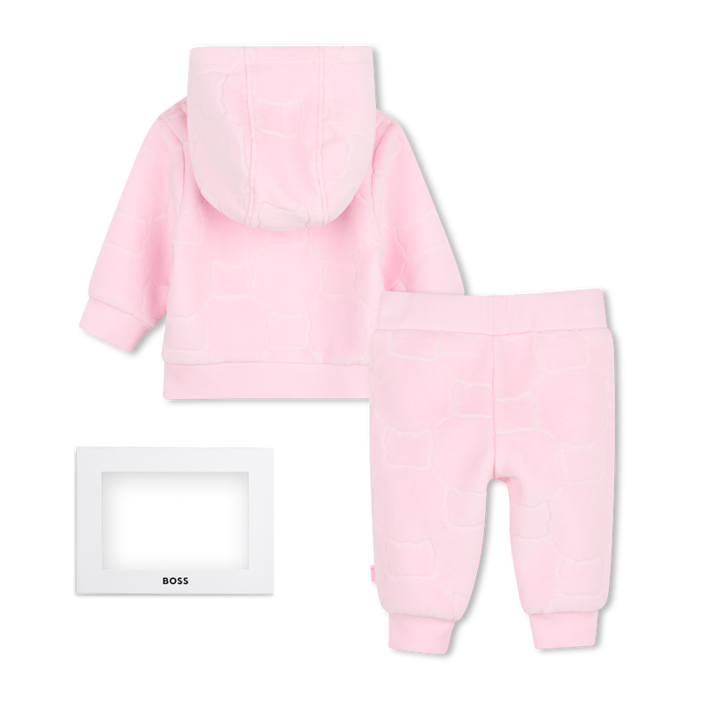 Conjunto de c&aacute;rdigan y pantal&oacute;n BOSS 
                        NI&Ntilde;A