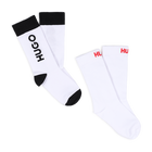 Juego de 2 pares de calcetines HUGO 
                    UNISEXO