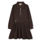 Vestido de manga larga MICHAEL KORS 
                    NI&Ntilde;A