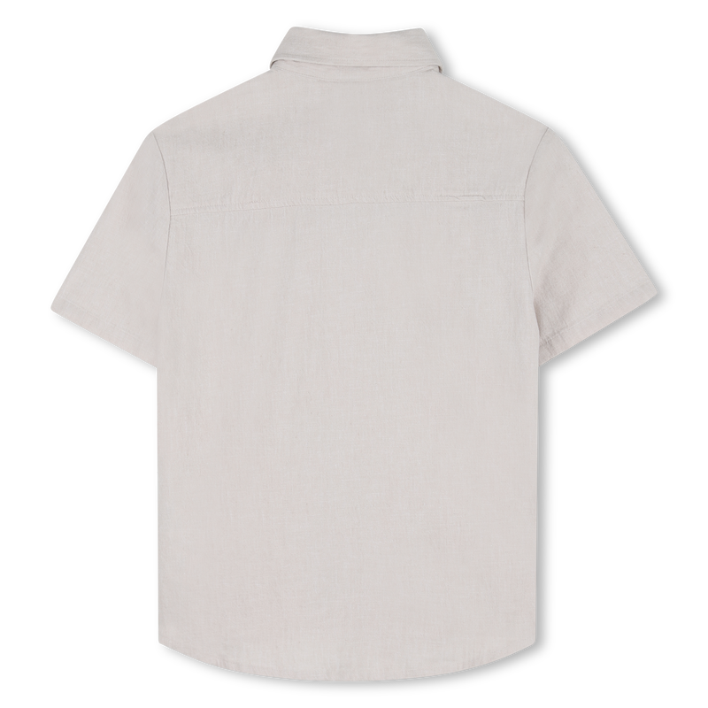 CAMISA DE MANGA CORTA BOSS 
                        NI&Ntilde;O