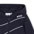 Conjunto de pantal&oacute;n, c&aacute;rdigan y camiseta BOSS 
                    NI&Ntilde;O