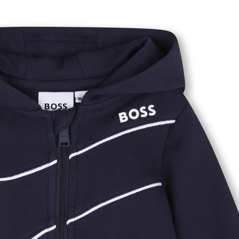 Conjunto de pantal&oacute;n, c&aacute;rdigan y camiseta BOSS 
                        NI&Ntilde;O