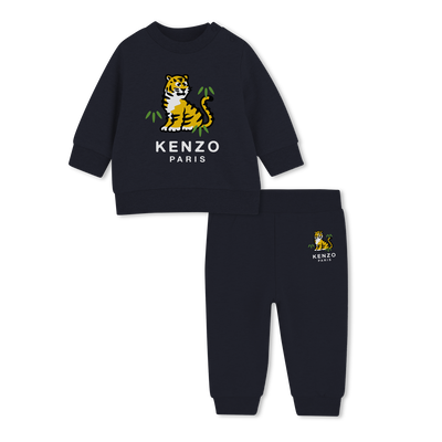 Conjunto de sudadera y pantal&oacute;n KENZO KIDS UNISEXO
