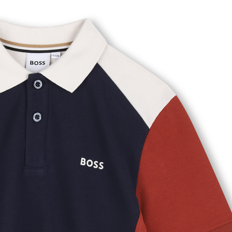 Polo de manga corta BOSS 
                        NI&Ntilde;O