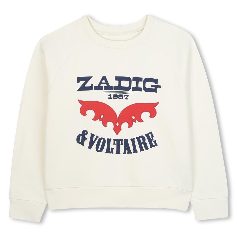 Sudadera estampada ZADIG & VOLTAIRE 
                        NI&Ntilde;A