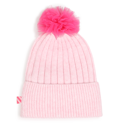 Gorro con pomp&oacute;n de tul BILLIEBLUSH NI&Ntilde;A