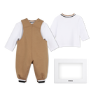 Conjunto de mono y camiseta BOSS 
                    NI&Ntilde;O