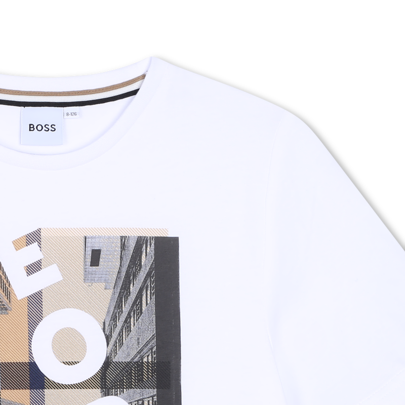 Camiseta de manga corta BOSS 
                        NI&Ntilde;O