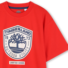Camiseta de manga corta TIMBERLAND 
                    NI&Ntilde;O