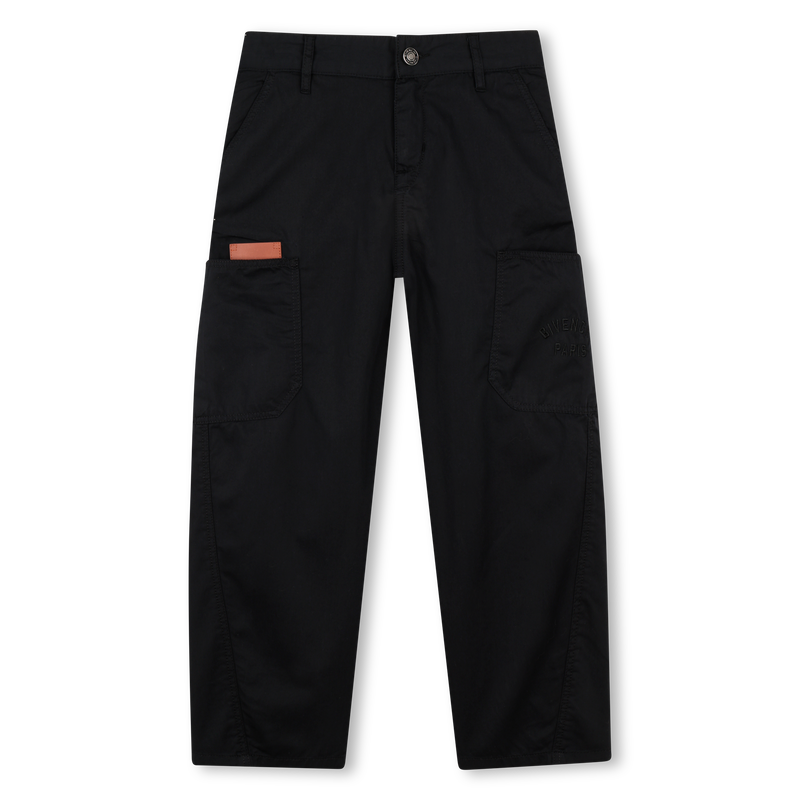 PANTALÓN CON BOLSILLOS GIVENCHY 
                        NIÑO