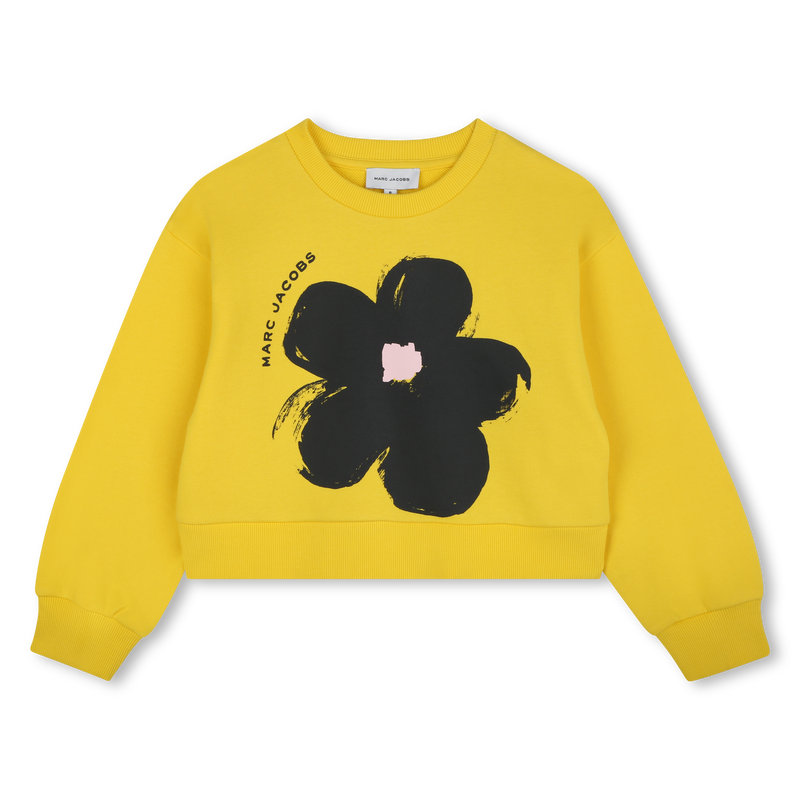Sudadera de mulet&oacute;n de algod&oacute;n MARC JACOBS 
                        NI&Ntilde;A