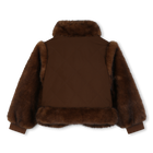 Chaqueta de forro polar esponjoso CHLOE 
                    NI&Ntilde;A