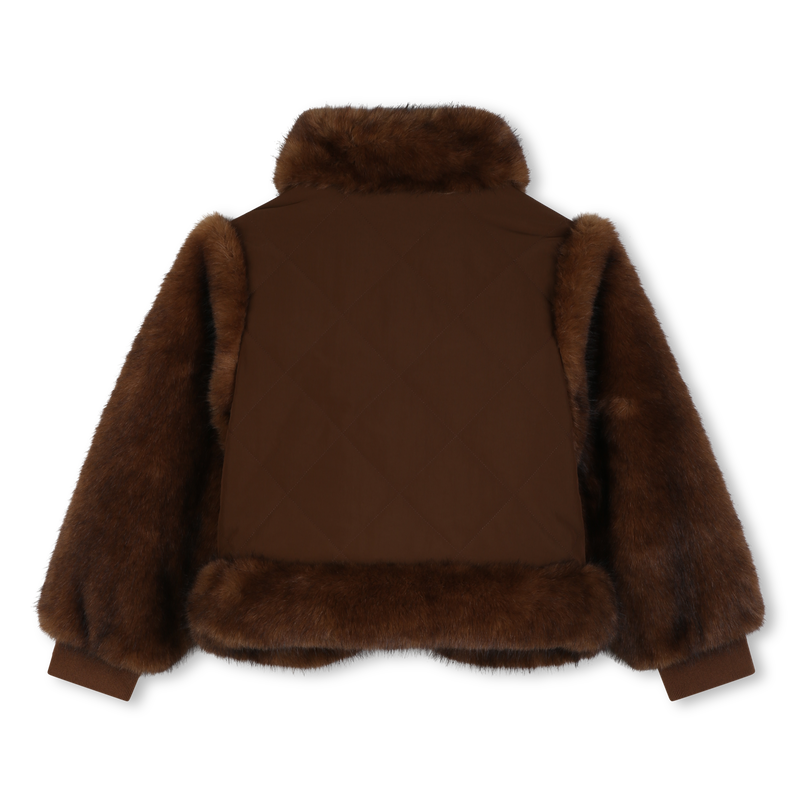 Chaqueta de forro polar esponjoso CHLOE 
                        NI&Ntilde;A