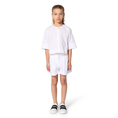 CAMISA DE MANGA CORTA GIVENCHY NIÑA